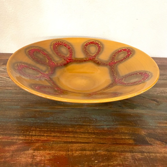 Made in Italy mint condition large Ceramiche Alfa decorative bowl. - Picture 3 of 4